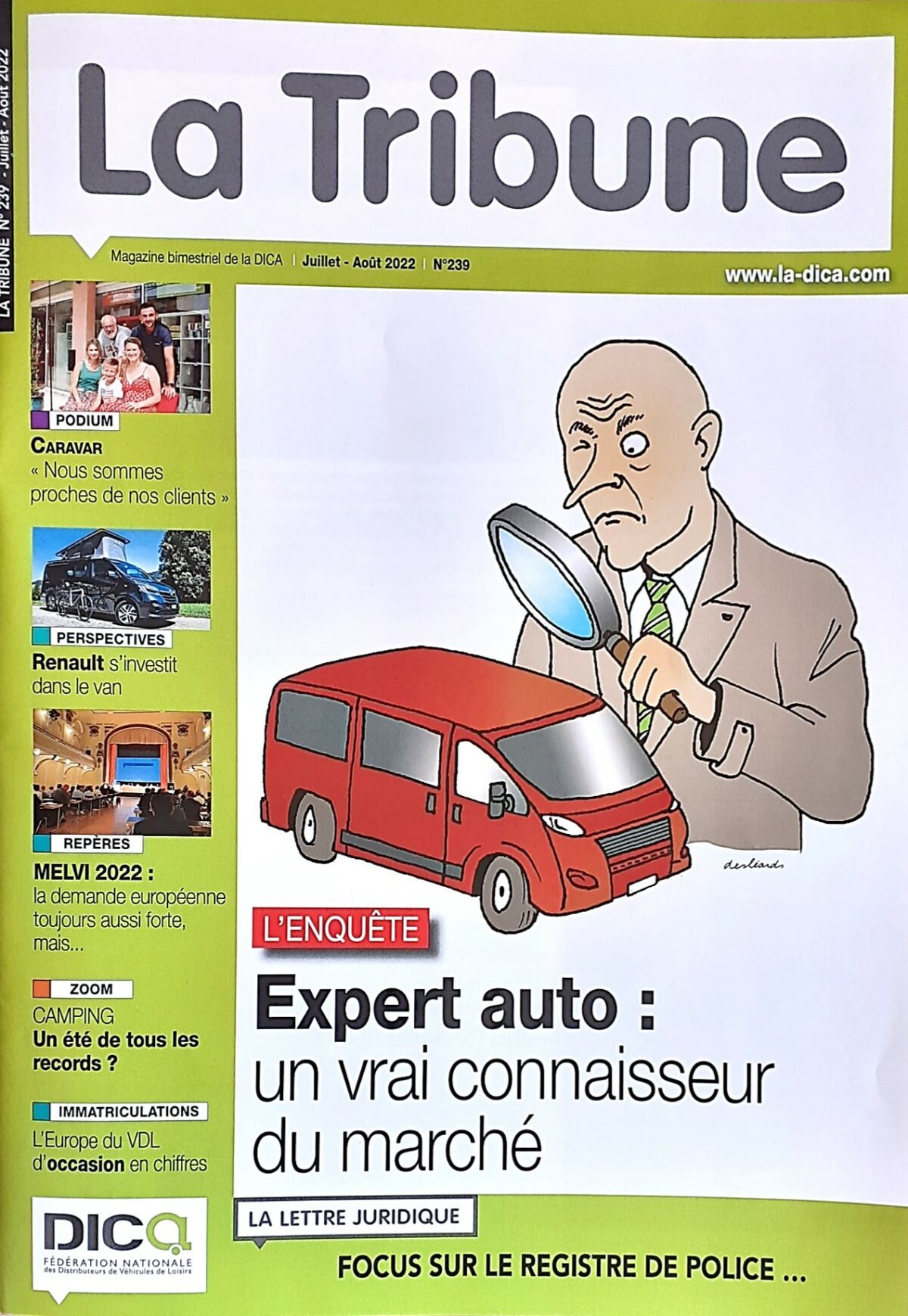 La Tribune /Dica – Expert auto : un vrai connaisseur du marché