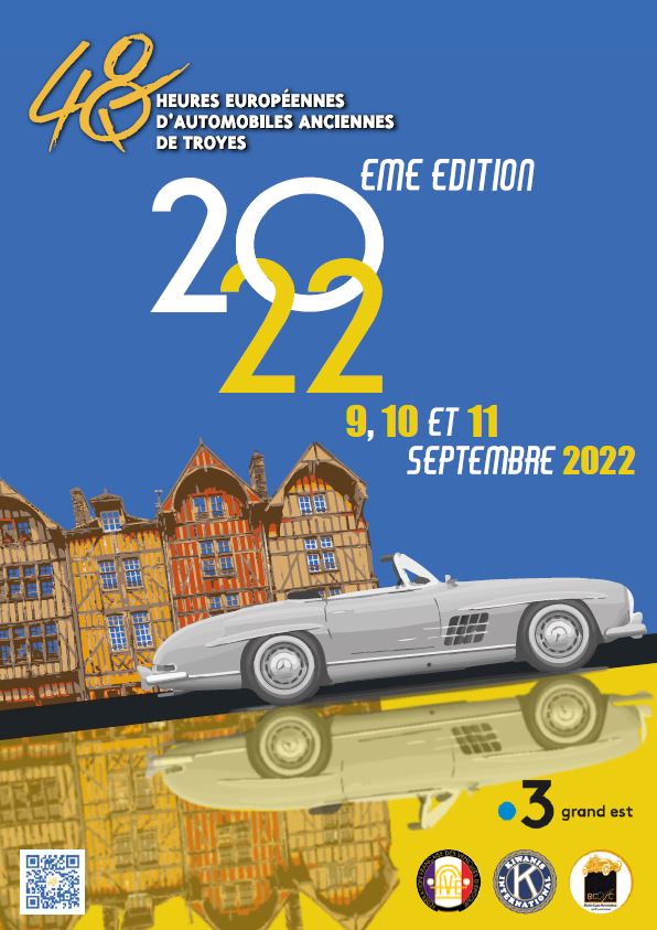 48h européennes d’automobiles anciennes de Troyes